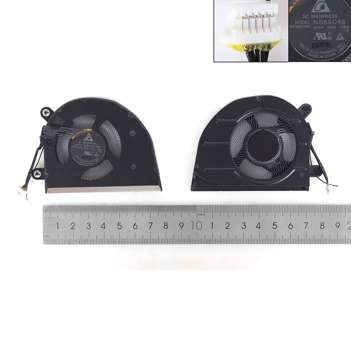 Picture of New Replacement CPU Cooling Fan For Laptop CPU Cooling Fan For lenovo ThinkPad L13 Yoga Gen 2 S2 5th Yoga Gen 6 L13（ORG） NS85C46 Layout